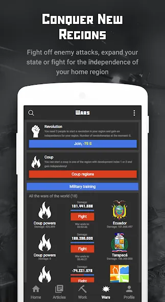 Rival Regions: world strategy (Ривал Регионс)  [МОД Много монет] Screenshot 4