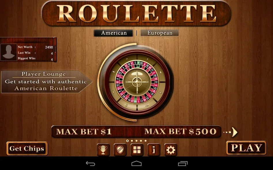 Roulette - Casino Style! (Рулетка)  [МОД Много монет] Screenshot 4