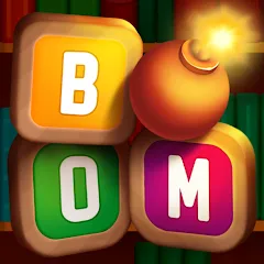 Взломанная Wordboom - Online Word Game  [МОД Много денег] - полная версия apk на Андроид