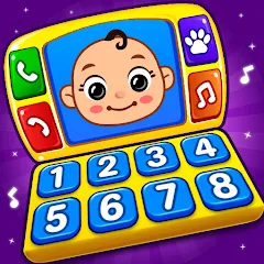 Скачать взлом Baby Games: Piano & Baby Phone (Бейби Геймс)  [МОД Mega Pack] - последняя версия apk на Андроид