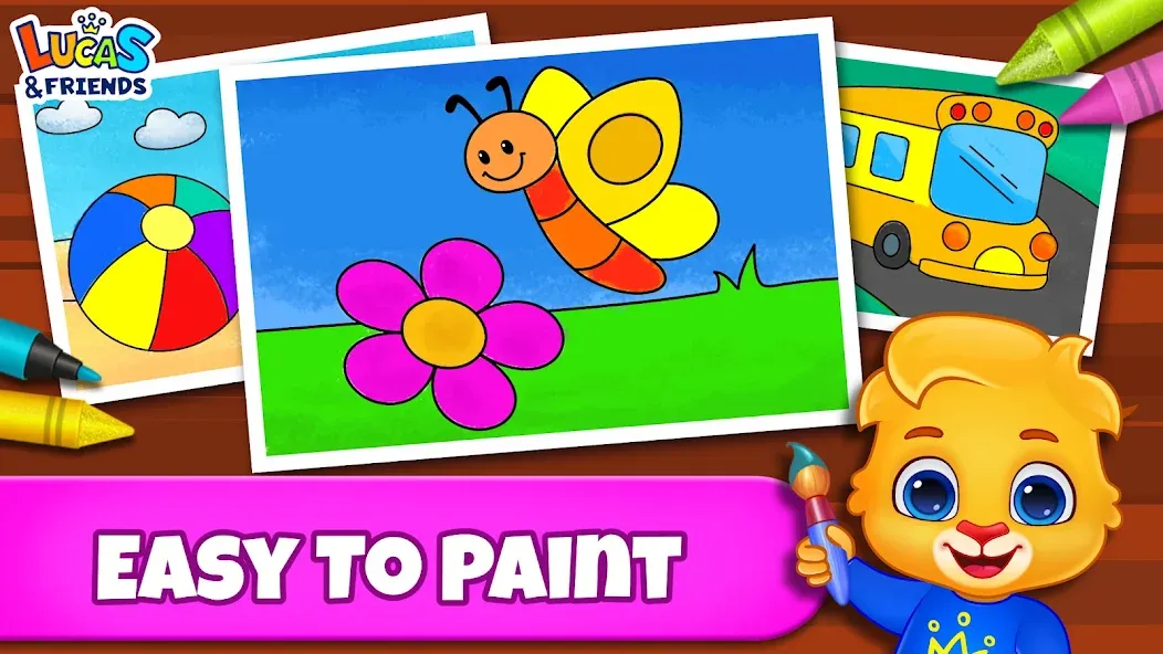 Coloring Games: Color & Paint  [МОД Menu] Screenshot 1