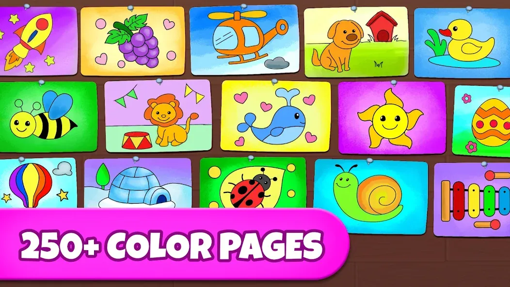 Coloring Games: Color & Paint  [МОД Menu] Screenshot 4