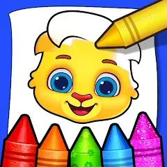 Скачать взломанную Coloring Games: Color & Paint  [МОД Menu] - стабильная версия apk на Андроид