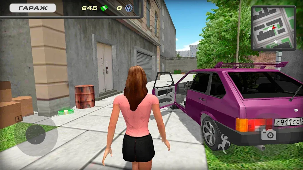 Lada 2109 Russian Car Driver  [МОД Много денег] Screenshot 5