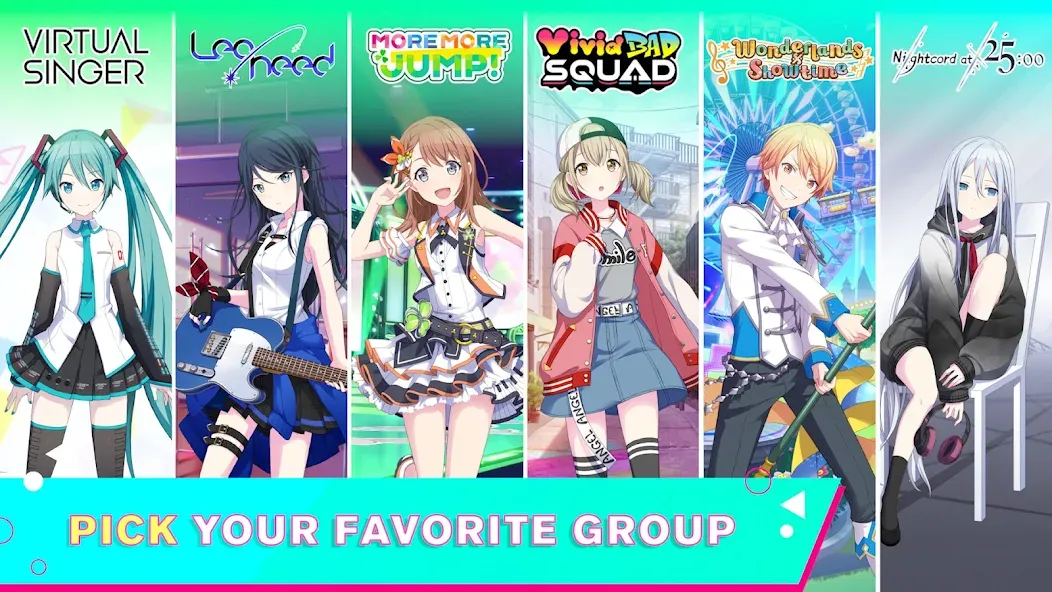 HATSUNE MIKU: COLORFUL STAGE! (Хацуне Мику)  [МОД Все открыто] Screenshot 2