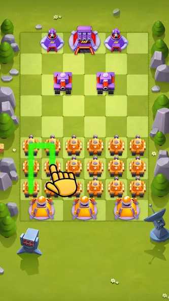 Merge Tanks - Battle Game (Мердж Танкс)  [МОД Unlimited Money] Screenshot 1