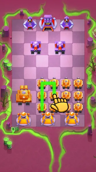 Merge Tanks - Battle Game (Мердж Танкс)  [МОД Unlimited Money] Screenshot 2