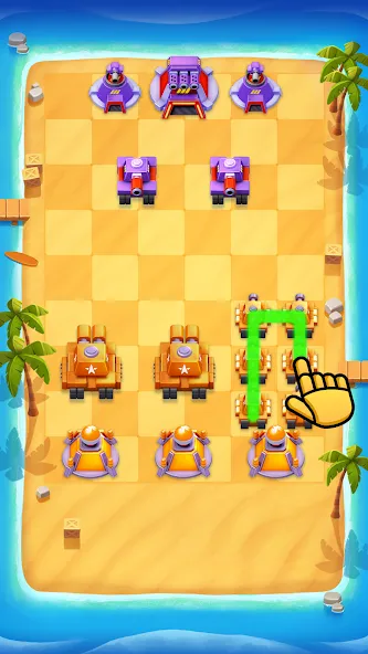 Merge Tanks - Battle Game (Мердж Танкс)  [МОД Unlimited Money] Screenshot 3