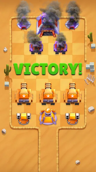 Merge Tanks - Battle Game (Мердж Танкс)  [МОД Unlimited Money] Screenshot 5