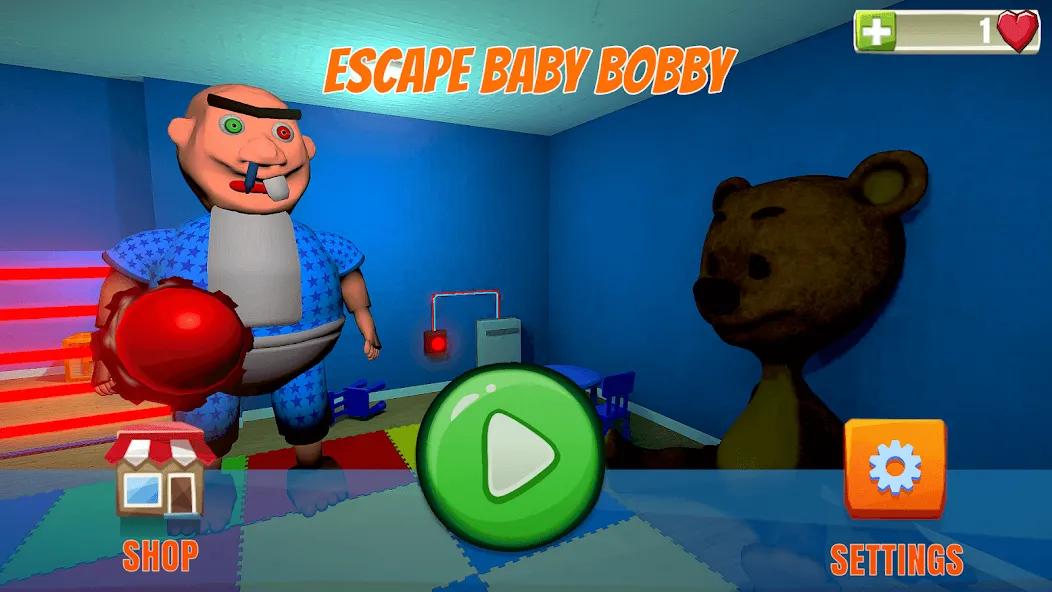 Escape Giant Obby (Эскеип Бэйби Бобби)  [МОД Unlocked] Screenshot 1
