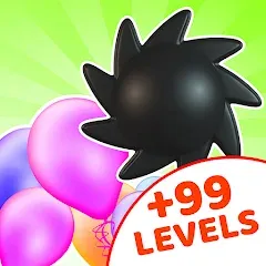 Взломанная Bounce and pop - Puff Balloon  [МОД Много денег] - последняя версия apk на Андроид