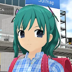 Скачать взломанную Shoujo City 3D (Шодзо Сити 3D)  [МОД Mega Pack] - последняя версия apk на Андроид