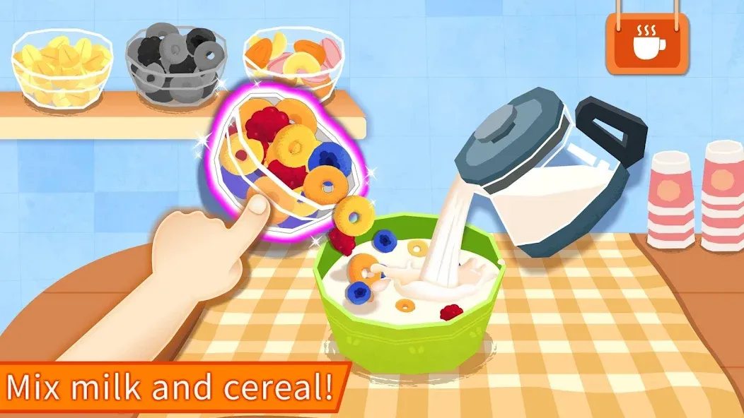 Baby Panda's Breakfast Cooking  [МОД Много денег] Screenshot 2