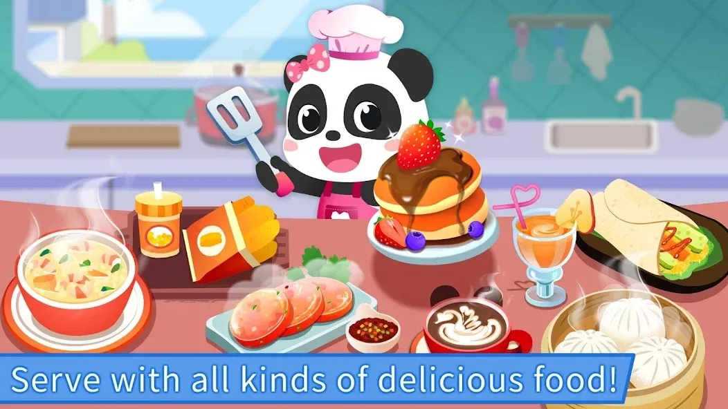 Baby Panda's Breakfast Cooking  [МОД Много денег] Screenshot 5