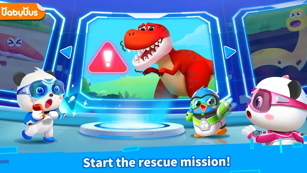 Little Panda: Dinosaur Care  [МОД Unlimited Money] Screenshot 1