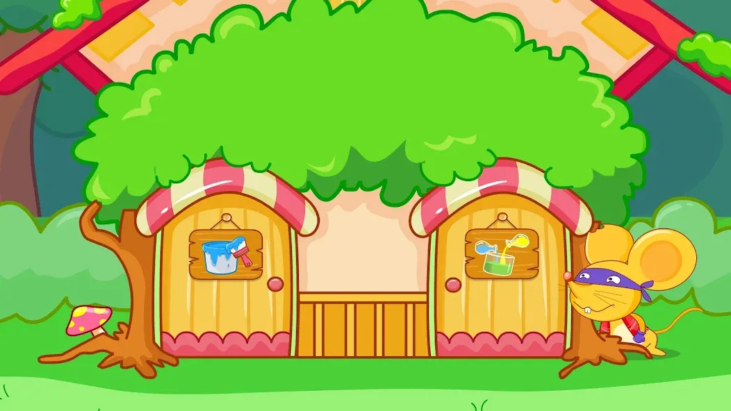 Baby Panda's Color Mixing  [МОД Меню] Screenshot 5