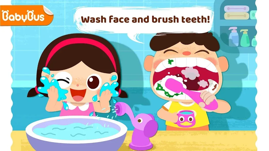 Baby Panda's Daily Habits  [МОД Много монет] Screenshot 1