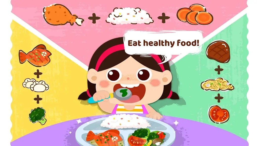 Baby Panda's Daily Habits  [МОД Много монет] Screenshot 2