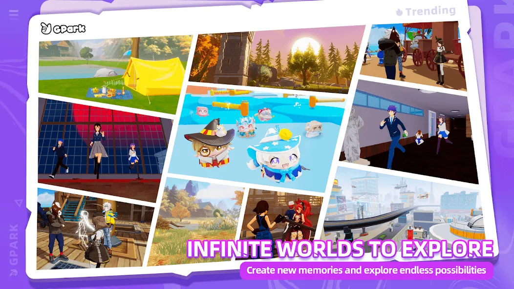 GPark (Джи Парк)  [МОД Меню] Screenshot 1