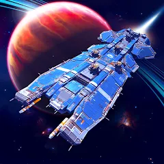 Скачать взломанную Homeworld Mobile: Sci-Fi MMO (Хоумворлд Мобаил)  [МОД Menu] - полная версия apk на Андроид
