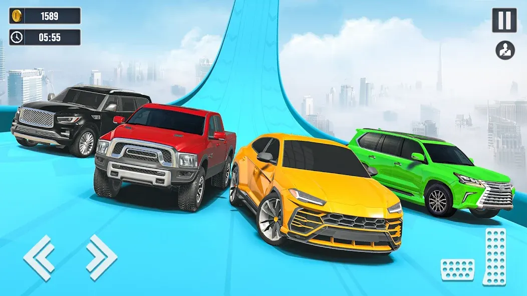 Car Stunt Games : Car Games 3D (Кар Стант Геймс)  [МОД Много монет] Screenshot 2