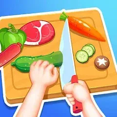 Скачать взлом Happy Kitchen World  [МОД Много монет] - стабильная версия apk на Андроид