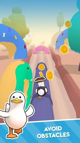 Duck On The Run (Дак он зе Ран)  [МОД Много денег] Screenshot 3