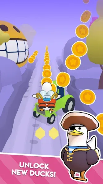 Duck On The Run (Дак он зе Ран)  [МОД Много денег] Screenshot 4