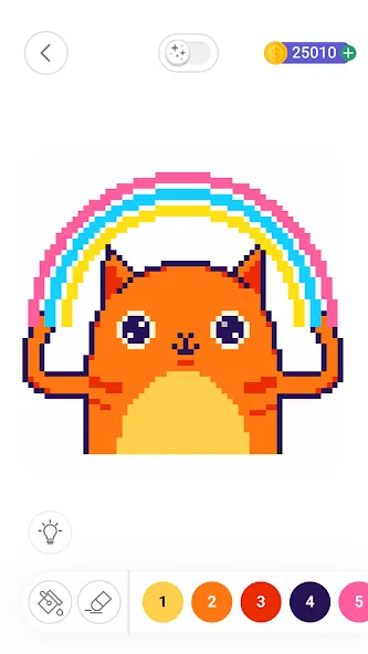 Color by Number：Coloring Games (Цвет по номерам)  [МОД Много монет] Screenshot 5