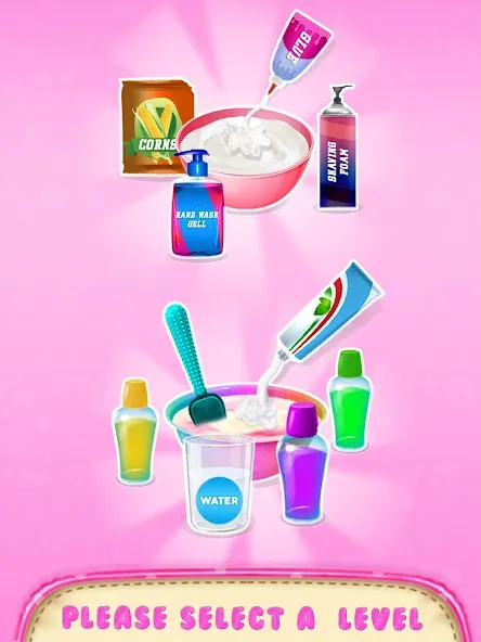 Make Fluffy Slime Maker Game  [МОД Много денег] Screenshot 5