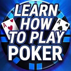 Взлом Learn How To Play Texas Poker  [МОД Unlocked] - полная версия apk на Андроид