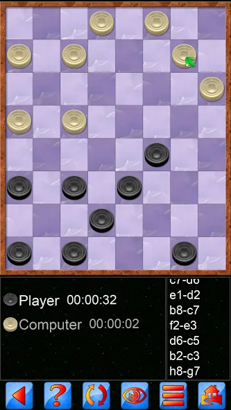 Checkers, draughts and dama  [МОД Все открыто] Screenshot 1