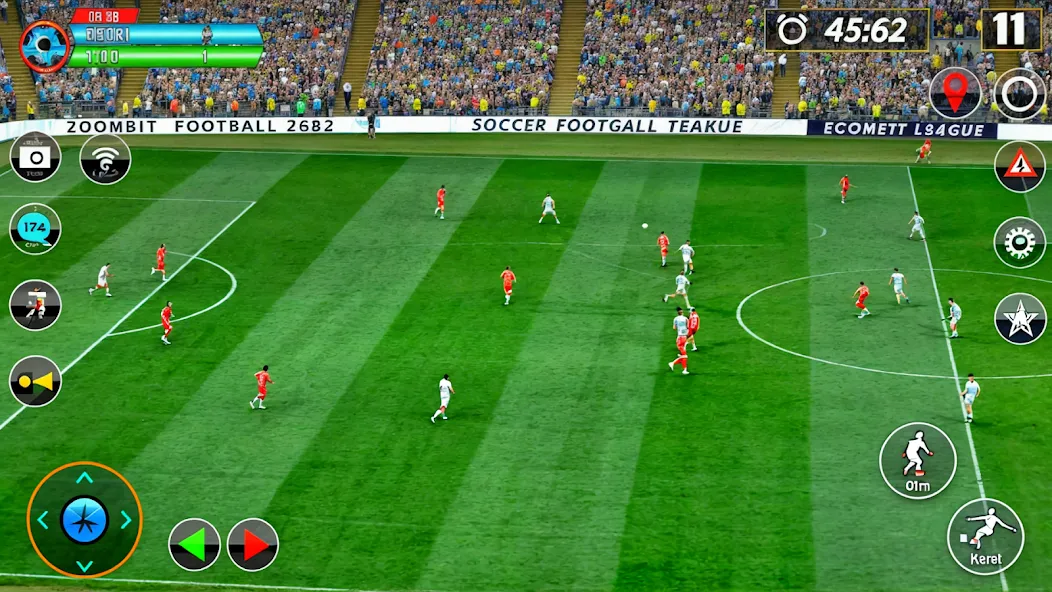 Soccer Games Football 2022  [МОД Unlocked] Screenshot 4