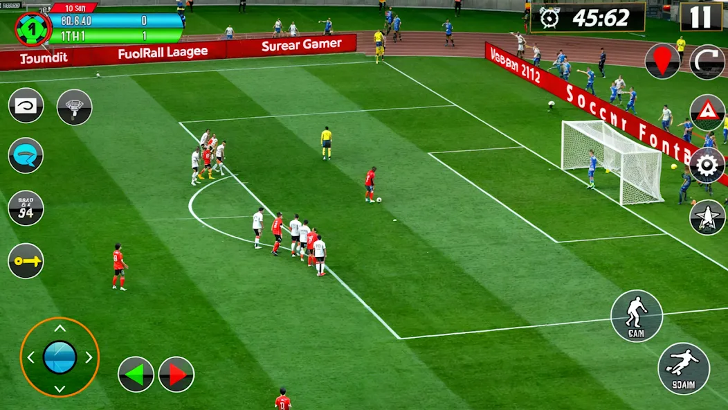 Soccer Games Football 2022  [МОД Unlocked] Screenshot 5