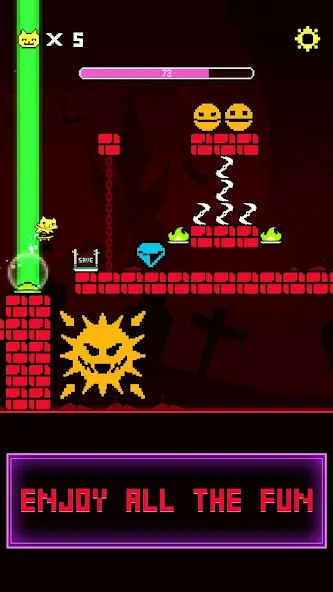 Underground Race - Arcade Game (Ритм Дэш)  [МОД Бесконечные деньги] Screenshot 2