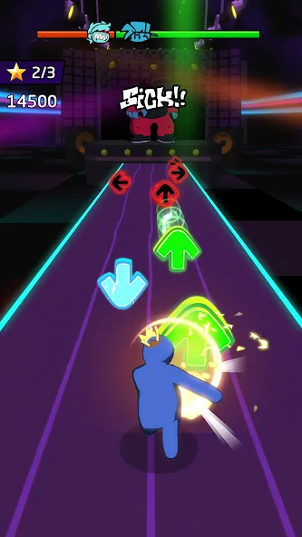 Blade Night : Rhythm Saber (Блейд Найт)  [МОД Меню] Screenshot 2