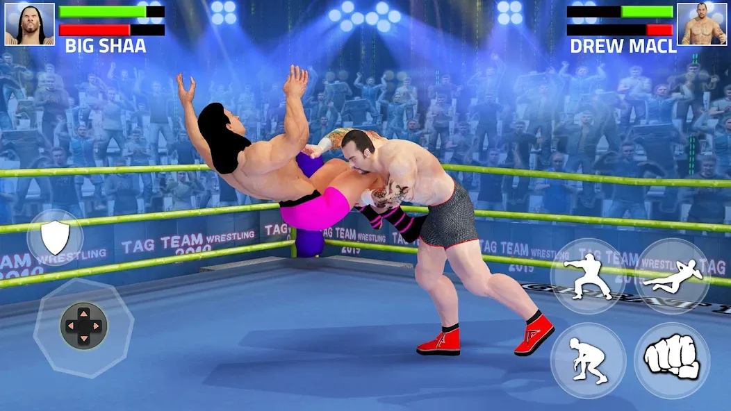 Tag Team Wrestling Game (Таг Тим Реслинг Гейм)  [МОД Много монет] Screenshot 5
