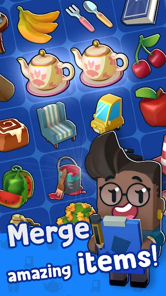 Merge Mayor - Match Puzzle (Мэрдж Мэер)  [МОД Бесконечные деньги] Screenshot 4