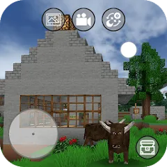 Скачать взломанную Mini Block Craft (Мини Блок Ремесло)  [МОД Меню] - полная версия apk на Андроид