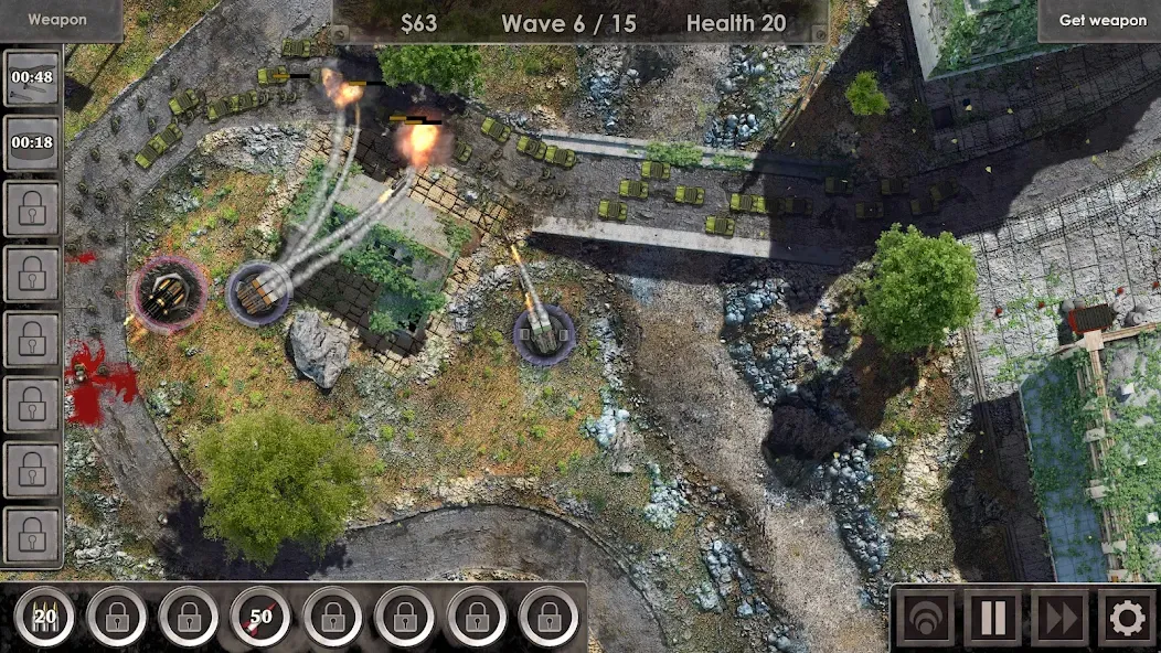 Defense Zone 3 Ultra HD (Дефенс Зона 3 Ультра ХД)  [МОД Меню] Screenshot 1