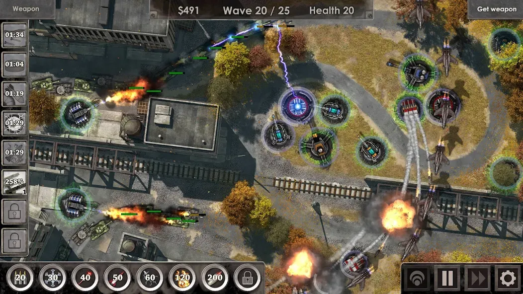 Defense Zone 3 Ultra HD (Дефенс Зона 3 Ультра ХД)  [МОД Меню] Screenshot 2