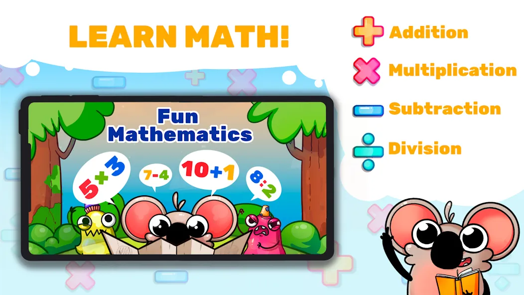 Fun Math Facts: Games for Kids  [МОД Бесконечные деньги] Screenshot 1