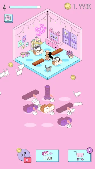 Purrfect Cats (Парфект кэтс)  [МОД Menu] Screenshot 4