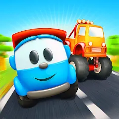 Взломанная Leo 2: Puzzles & Cars for Kids  [МОД Unlocked] - последняя версия apk на Андроид