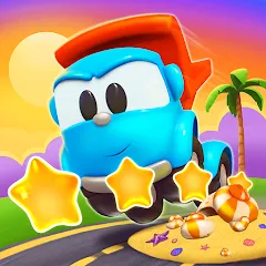 Скачать взломанную Leo Runner: car games for kids  [МОД Меню] - стабильная версия apk на Андроид