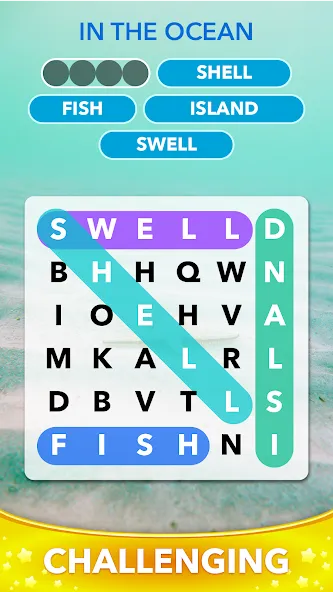 Word Heaps Search - Word Games (Ворд Хипс Срч)  [МОД Бесконечные монеты] Screenshot 3
