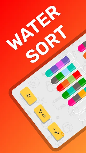 Water Sort Puzzle Color Game  [МОД Много денег] Screenshot 1