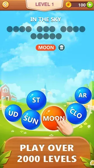 Word Bubble Puzzle - Word Game  [МОД Unlimited Money] Screenshot 1