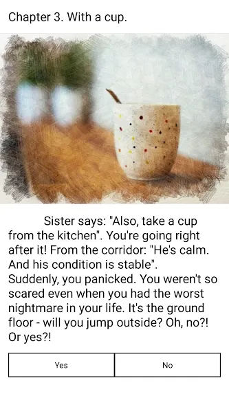 My Scary Story - Text Quest  [МОД Menu] Screenshot 3