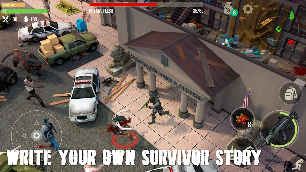 Prey Day: Zombie Survival (Прей Дей)  [МОД Unlimited Money] Screenshot 1